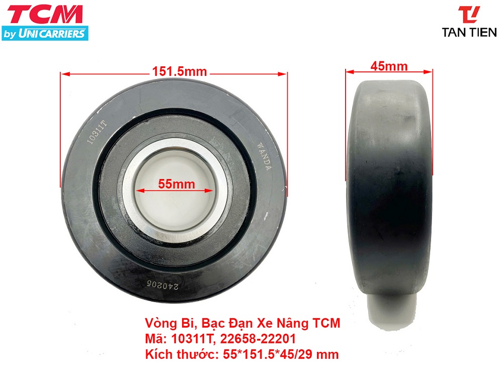 Bạc Đạn Khung Nâng 10311T